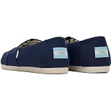 TOMS Alpargata Cotton Canvas Womens Navy Espadrilles-UK 7 / EU 40
