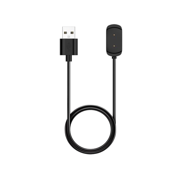 Cargador USB Compatible Con Reloj Amazfit GTR 3 Pro - Negro