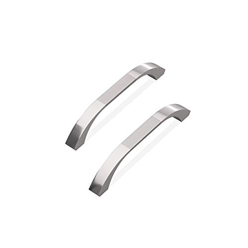 Image of 5PCS 96mm Kitchen Wardrobe Handles with Screws Zinc Alloy Cabinet Cupboard Handle Pull Handle Door Handle Set for Kitchen Drawer Bedroom Furniture (5, 96mm)