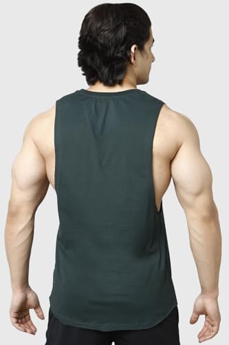 Image of FUAARK Men's Cotton Sleeveless Tank Tops Gym Vest for Mens