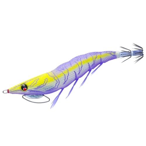 Duel Easy Q Cast Plus No. 3.0 0.5 oz (14.5 g) Moon Viewing Purple Egging, Patter