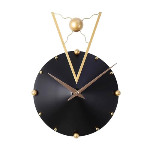 Horloge décoration murale XJBTBA pour habiller un grand mur vide de salon avec style