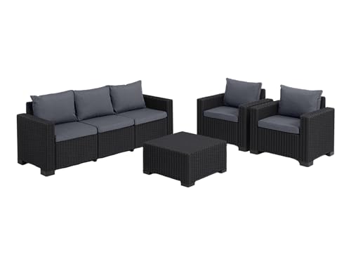 Keter Salon de Jardin 5 Places California - Anthracite