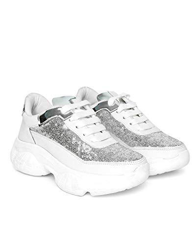 Image of Vendoz Women Casual High Heel Sneakers I Cushioned Insole I All Day Comfortable I Lightweight and Stylish Shoes for Girls CNV6015