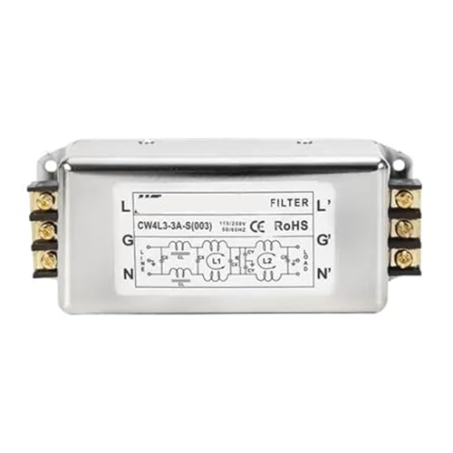 Filtro de fuente de alimentación monofásica para solucionar averías por ruido eléctrico en 220V