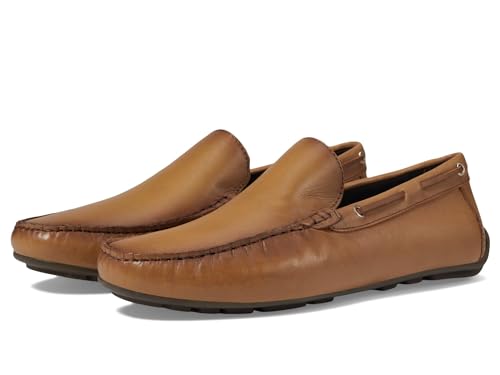 Image of Men's Genuine Leather Casual Slip On Venetian Loafers