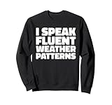 Klimawandel Wetterprognose Emissionsanalyse Klimaanalytiker Sweatshirt