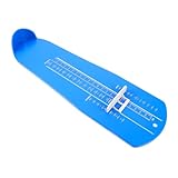 [WRITWAA] 足測定器 軽量プラスチック製 フットメジャー 大人 兼用 靴正確計測ツール 携帯便利でクリアスケール表示