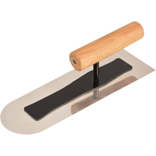 Paleta De Yeso, Hoja De Acero Inoxidable con De Madera, Espátula De Hormigón para Construcción, Herramienta Manual para Aplicar Mortero