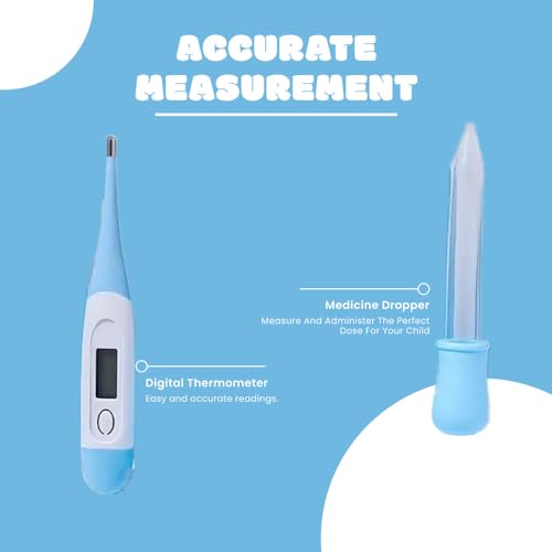 8 in 1 Baby Grooming Kit (Blue) - Image 4
