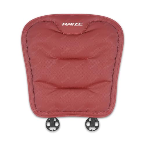 ライズ 車用 シートカバーセット カーシートカバー 座布団 ライズ RAIZE A200A A210A 車腰クッション ランバーサポート ファッション背もたれ 滑り止め 通気 運転席用 助手席用 リアシート (レッド,1個 前席シートクッション)