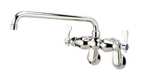 Krowne Royal Series Adjustable Wall Mount Faucet With 12" Spout, 15-612L #TOP30