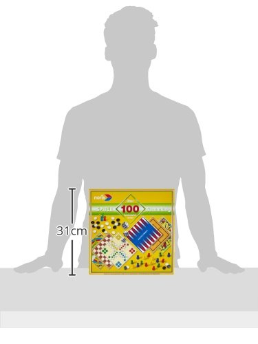 Noris Spiele 606112588 - Set di Giochi con 100