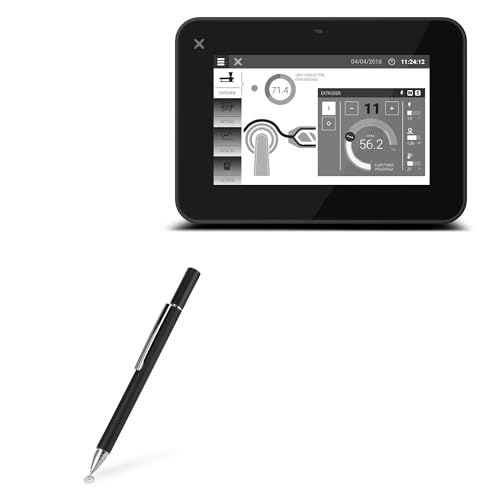 BoxWave Stylus Pen Compatible with Exor JSmart 705 (5 in) - FineTouch Capacitive Stylus, Super Precise Stylus Pen - Jet Black