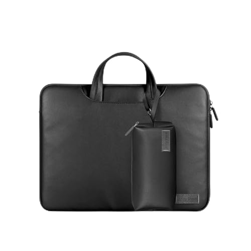 Borse Porta PC Borsa per laptop a tracolla Valigetta da lavoro per tablet da pollici di grande capacità da viaggio per pendolari PC Portatile Color: Nero Size: 13 i