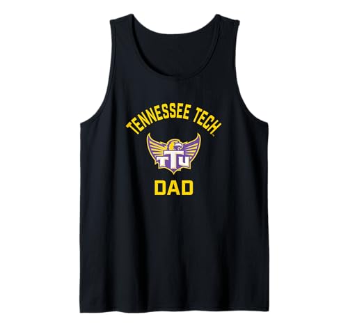 Tennessee Tech Golden Eagles Arched Dad Tank Top