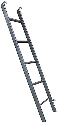 Adjustable Replacement Bunk Bed Ladder, 4/5 Steps RV Indoor Climb Ladder, Easy Install Twin Dorm Apartment Accessory, Size 116cm (45 5/8")