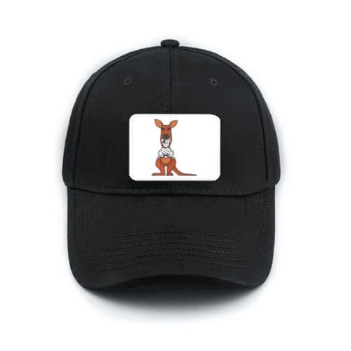 Casquette de baseball noire homme femme football australien classique
