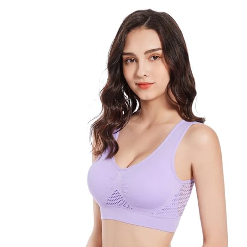 Soutien-gorge de sport sans armatures pour femmes avec coussinets amovibles - 2