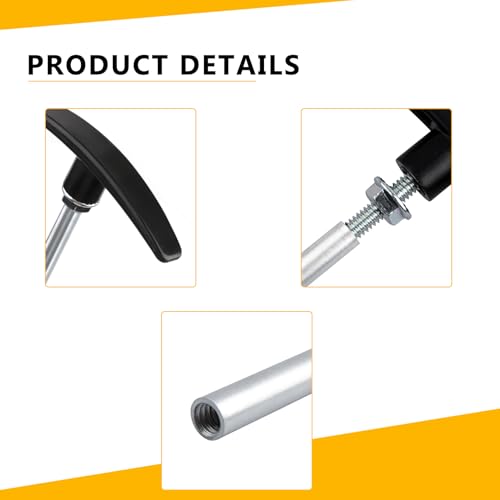 Image of RV Sewer Waste Valve Extension Rod 7 inch&10 inch,rv Black Tank Pull Valve Handle Replacement,Tank Valve Handle RV Dump Valve Handle Replacement Set Compatible with Other Standard Waste Gate Valves