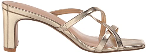 Image of The Drop Women's Amelie Strappy Square Toe Heeled Sandal