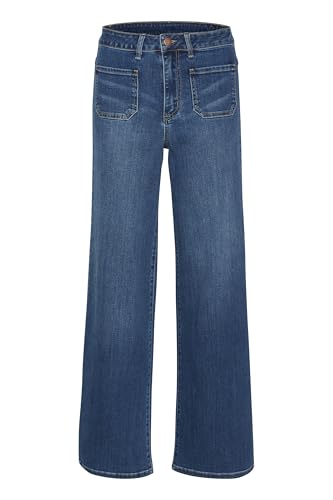 Jeans flared legs KAFFE pour vos journées de bureau et sorties décontractées
