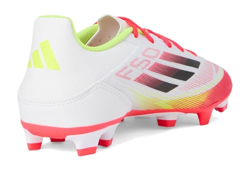 Image of adidas F50 Club FG /MG Football Cleats, Tesoye /Cblack /Lucred, Firm Ground /Multi-Ground Soccer Shoes