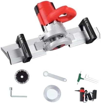 Electric Tile Bevel Cutter,Professional 45 Degree Chamfering Tool, with Pump/Installation Kit, for Tile Work (A)