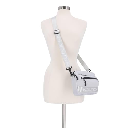 Image of Nautica Nylon Bean crossbody /Belt Bag adjustable shoulder strap