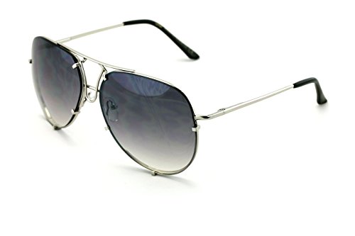 V.W.E. New Large Limited Edition Colorful Gradient Lens Metal Aviator Sunglasses2