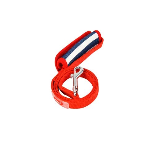 Puppia PATA-AL1711-RD-L Zorion Lead Red L Dog Harness