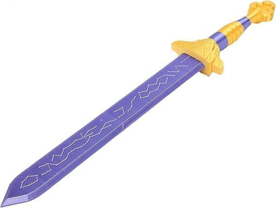 Rum-i Swor-d From Kp-op Anime Hunters - R-umi's Four Tiger Swor-d For Kids, Halloween Party Cosplay Costume Props, Korean Cartoon Movie Accessories For Kids Adults (Purple)