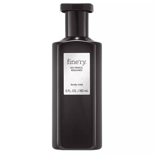 Image of Fine'ry Jasmine Amber Hair + Body Fragrance Mist Spray for Women - No Prince Required - Floral Musk Scent with Blooming Jasmine, Pink Marshmallow, Amber, Vegan, Long-Lasting, Gift for Her (5 Fl Oz)