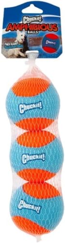 Image of Chuckit! Amphibious Fetch Balls, Set of 3, Medium (Pack of 12)