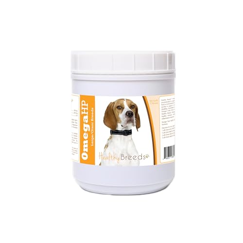 Image of Healthy Breeds English Pointer Omega HP Fatty Acid Skin and Coat Support Soft Chews 90 Count