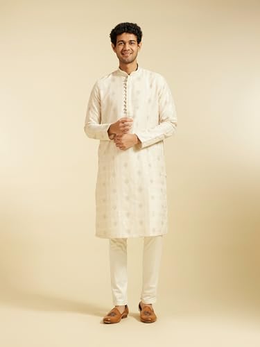 Image of DIWAS BY MANYAVAR Men's Brocade | Jacquard Weave Kurta (1pc)