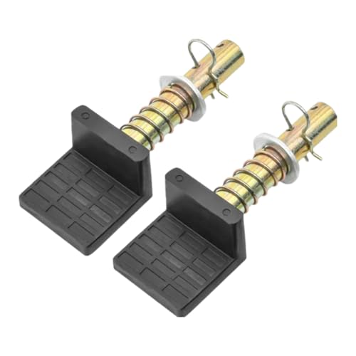 Caballete trasero para moto, caballete para bicicleta deportiva - Adaptadores de soporte trasero para cargas pesadas de 2 piezas, resistentes ganchos para caballete para moto, soporte para elevación