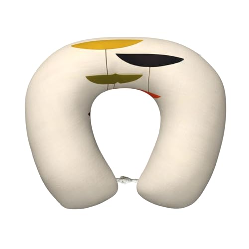 Almohada de viaje de espuma viscoelástica negra miniatura 1