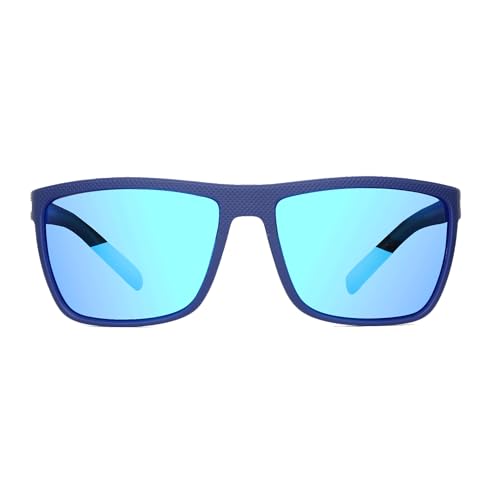 Image of ZENOTTIC Polarized Sunglasses for Men Lightweight TR90 Frame UV400 Protection Square Sun Glasses