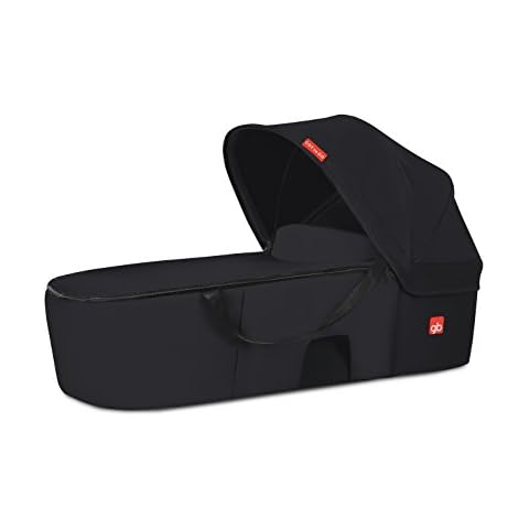 GB Gold COT to GO, Kinderwagenaufsatz, Kollektion 2018, Satin Black Cover