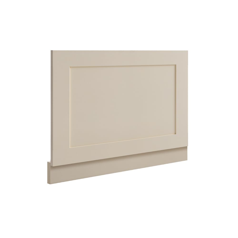 Milano Antique White 700Mm Straight Bath End Panel