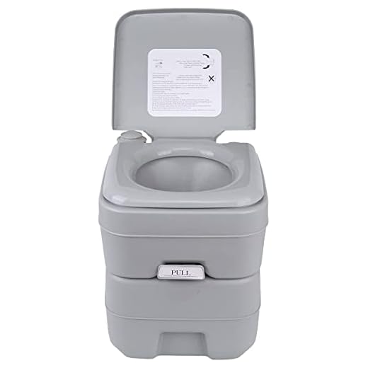Ridgeyard WC portatile Campeggio per camper caravan 20L