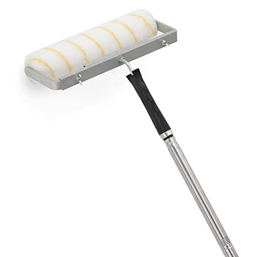 12-18 Inch Adjustable Paint Roller Frame With 12" Painter's Choice Roller Cover,Large Paint Roller For Ceiling Wall Painting #TOP4