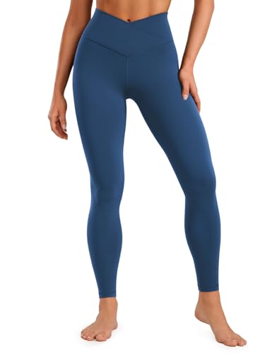 CRZ YOGA Women Butterluxe Cross Waist Workout Leggings, R596 Leggings