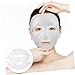 COLLBATH Silicone Face Mask Cover for Women Odorless Anti-Evaporation Adjustable Ear-Loop Design Reusable Skincare Mask for Facial Treatments