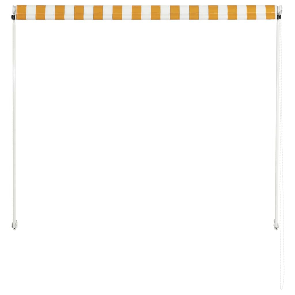 Roleta zaciskowa, biała, 250 x 150 cm, jako dozownik zacienienia, na okna, taras, balkon i do ogrodu