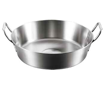 Amazon｜EBM モリブデンジII 揚鍋 39cm｜揚げ鍋・天ぷら鍋