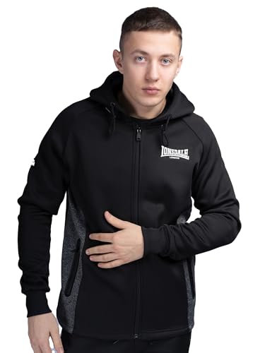 Veste Lonsdale Men's Saltash all season pour homme confort noir