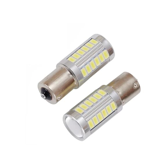 Ampoule de recul LED BA15S P21W 12V 1156 blanche 6500K pour feu diurne arrière