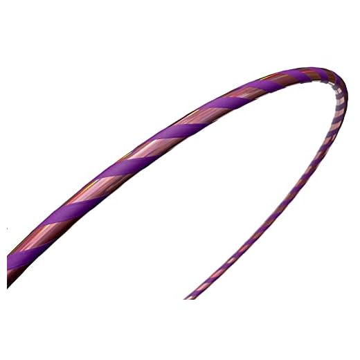 SpinMajik 36" Purple Hula Hoop for Fitness, Dance and Fun | Lighter Weight at 11 oz | Made in The USA